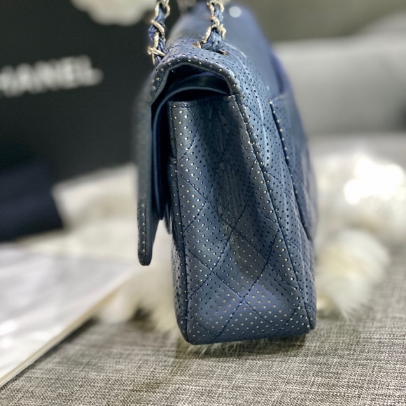 Chanel Perforated Double Flap Medium Bag - Picture 5 of 11